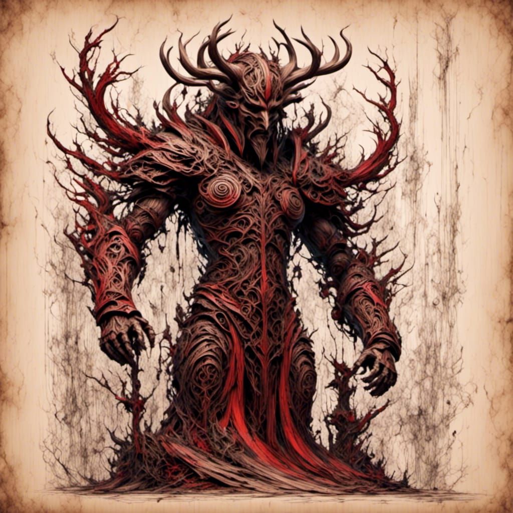 Statue of an Ancient Warrior