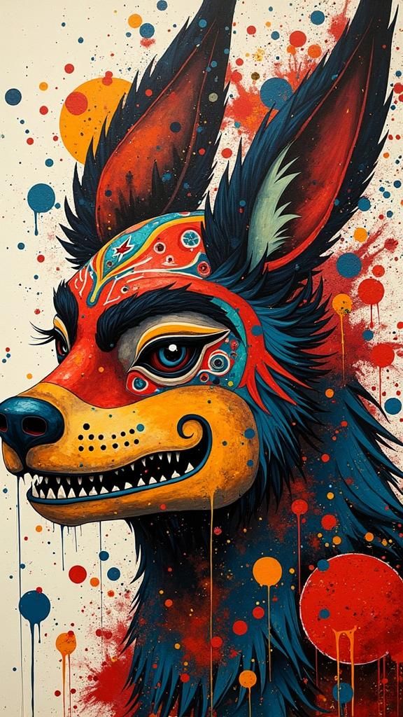 Native Emotions in Vibrant Woodland Style