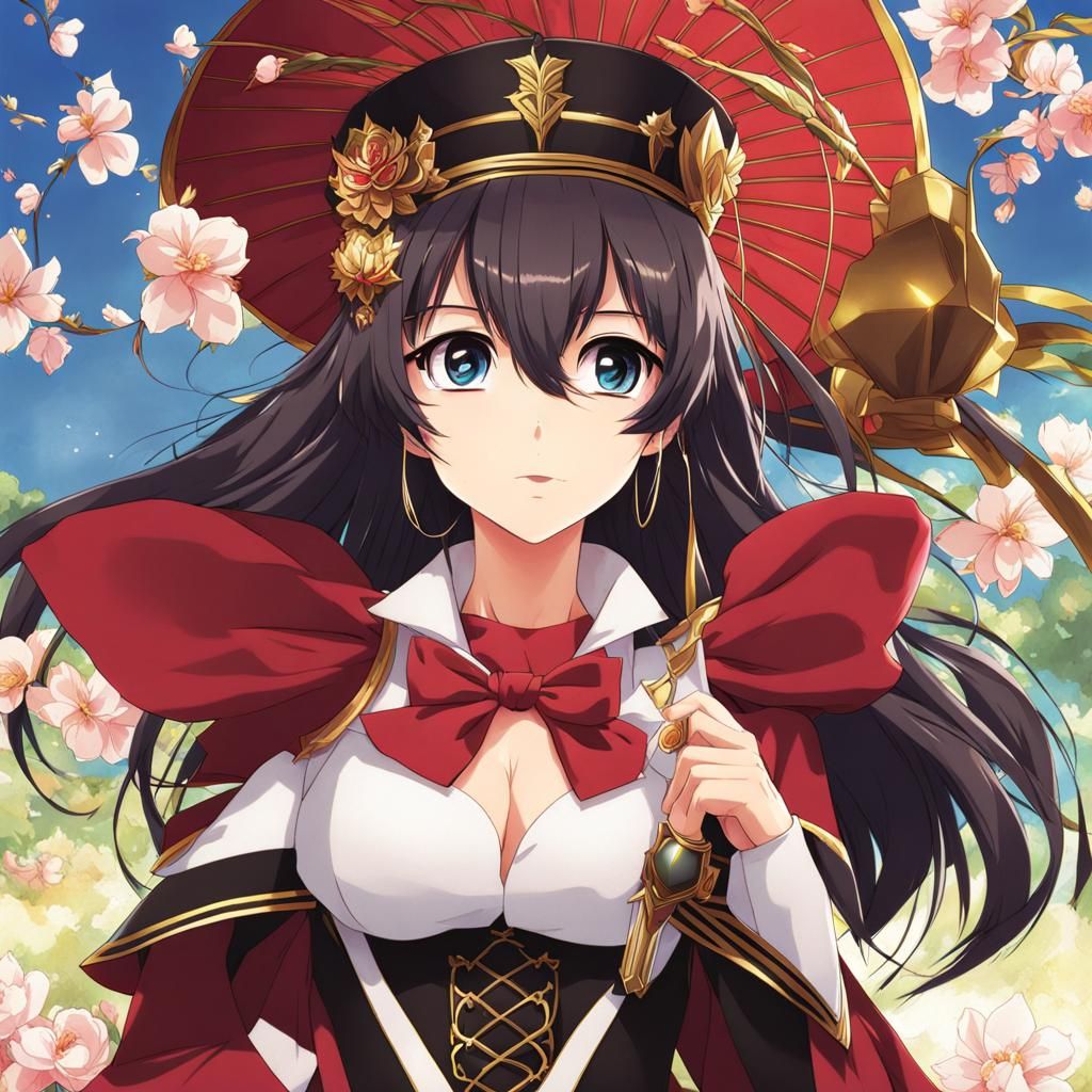 Anime Style Miss Dronio Character Art