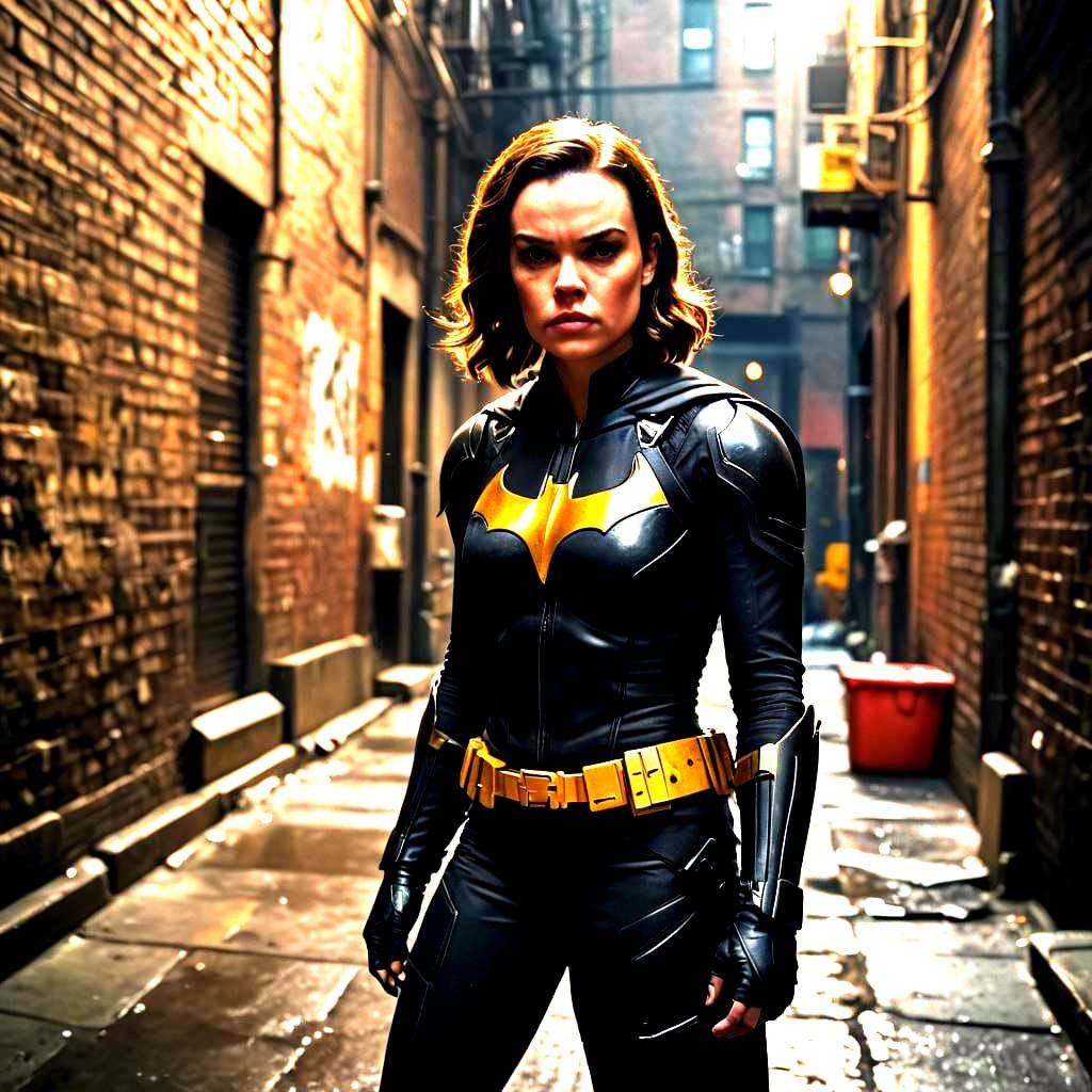 Batgirl Film Still: Cinematic and Dramatic
