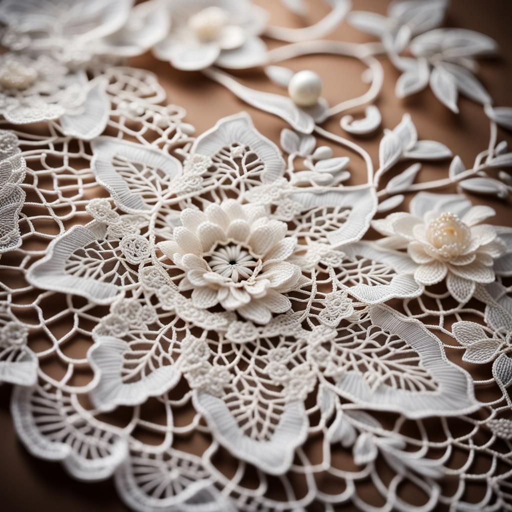 Mesmerizing Lace Art in Sharp Focus