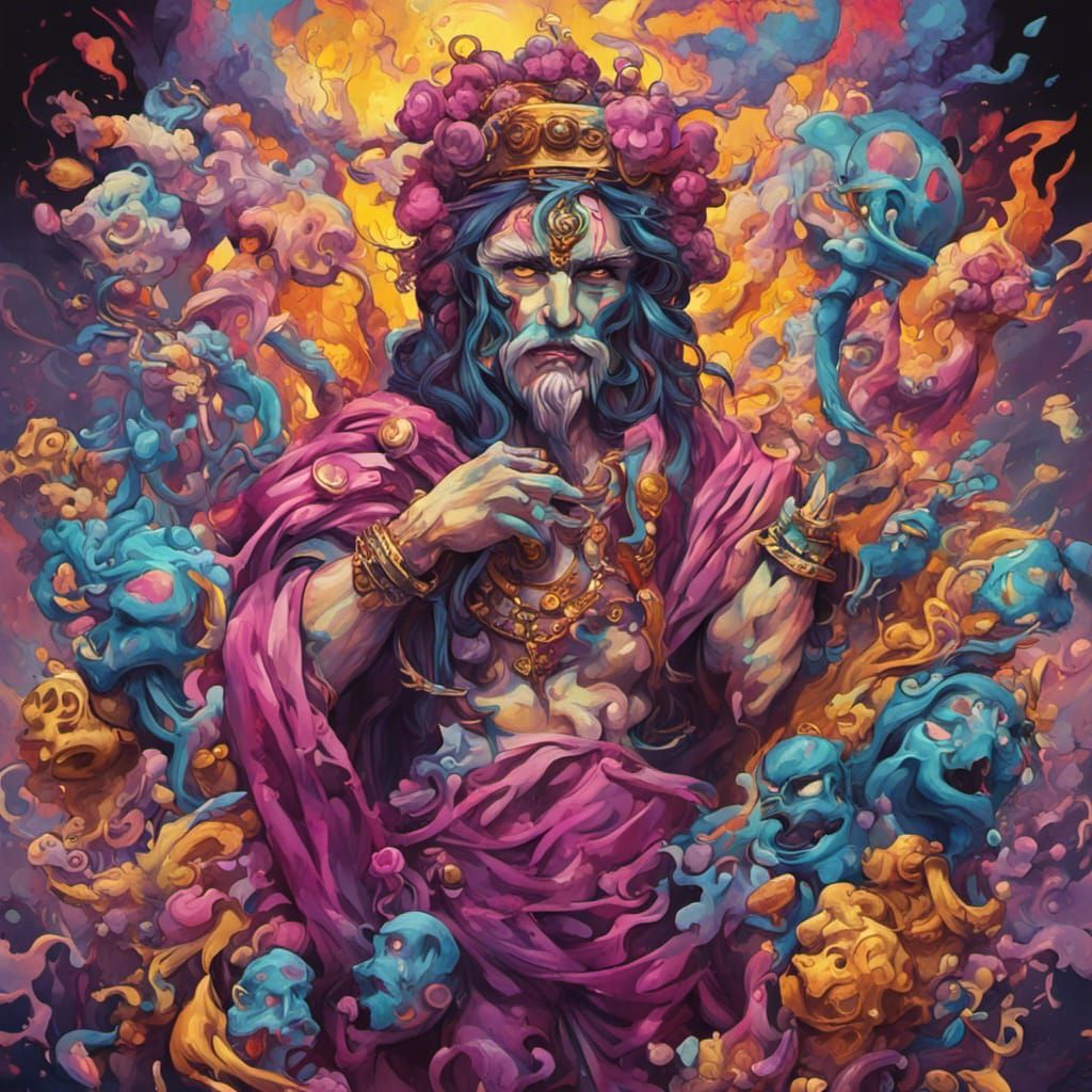 Dionysus Graffiti Art: Salvation in Persia