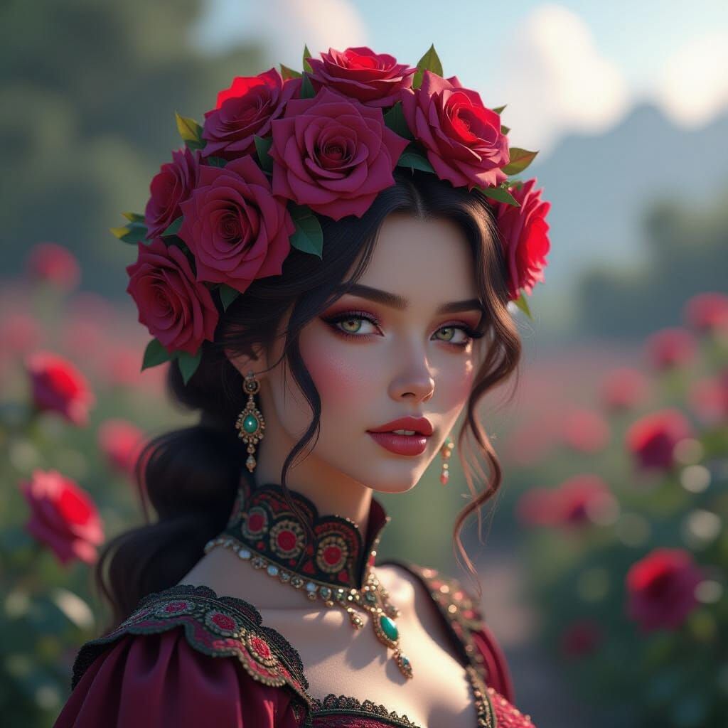 Rose Garden on Death Planet