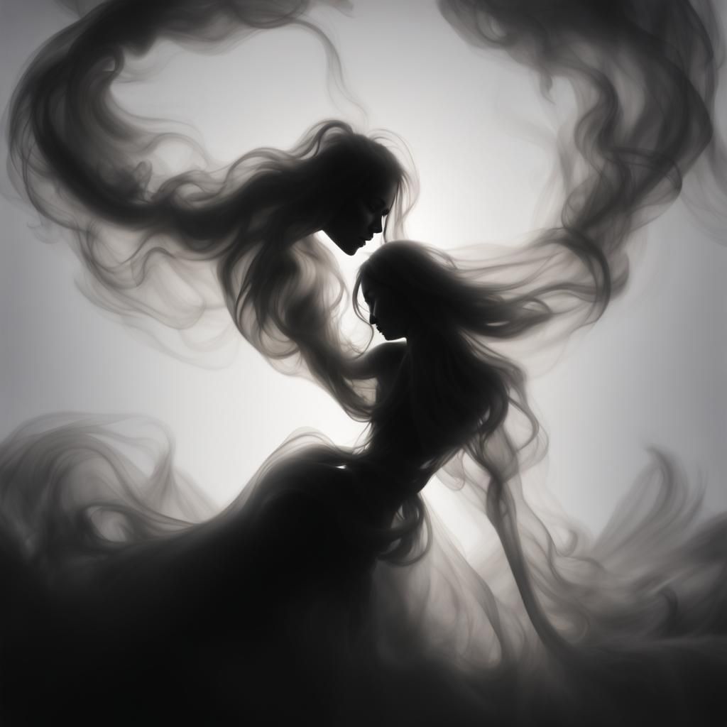 Surreal Smoke Art: Ethereal Shapes in Dreamlike Hues