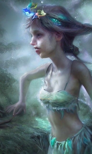 Detailed Fairies Concept Art in 8K Resolution
