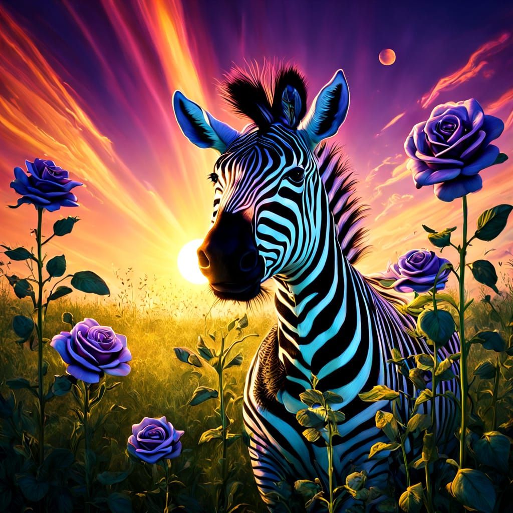 Surrealistic Dreamscapes of Edward Scissorhands in a Vibrant...