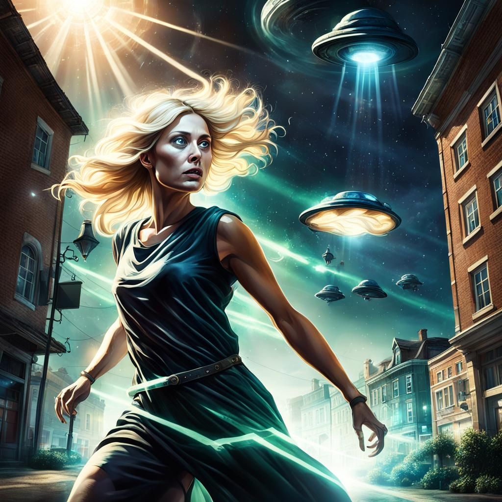 A woman is in fear of alien abduction