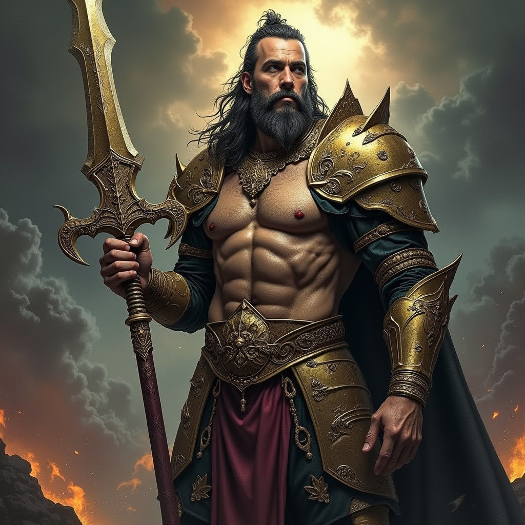 Elden Ring Warrior on Horseback