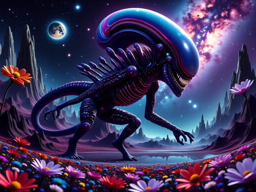 The Real Alien Flower Field