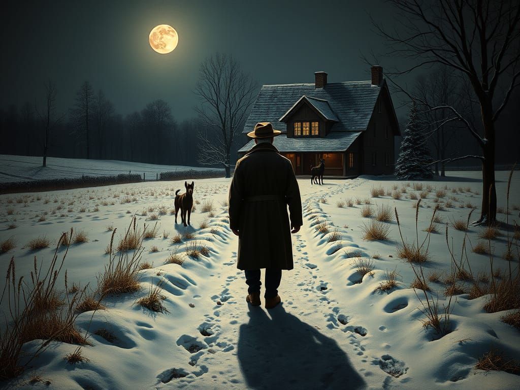 Winter Solitude: A Romantic Vision of Nature