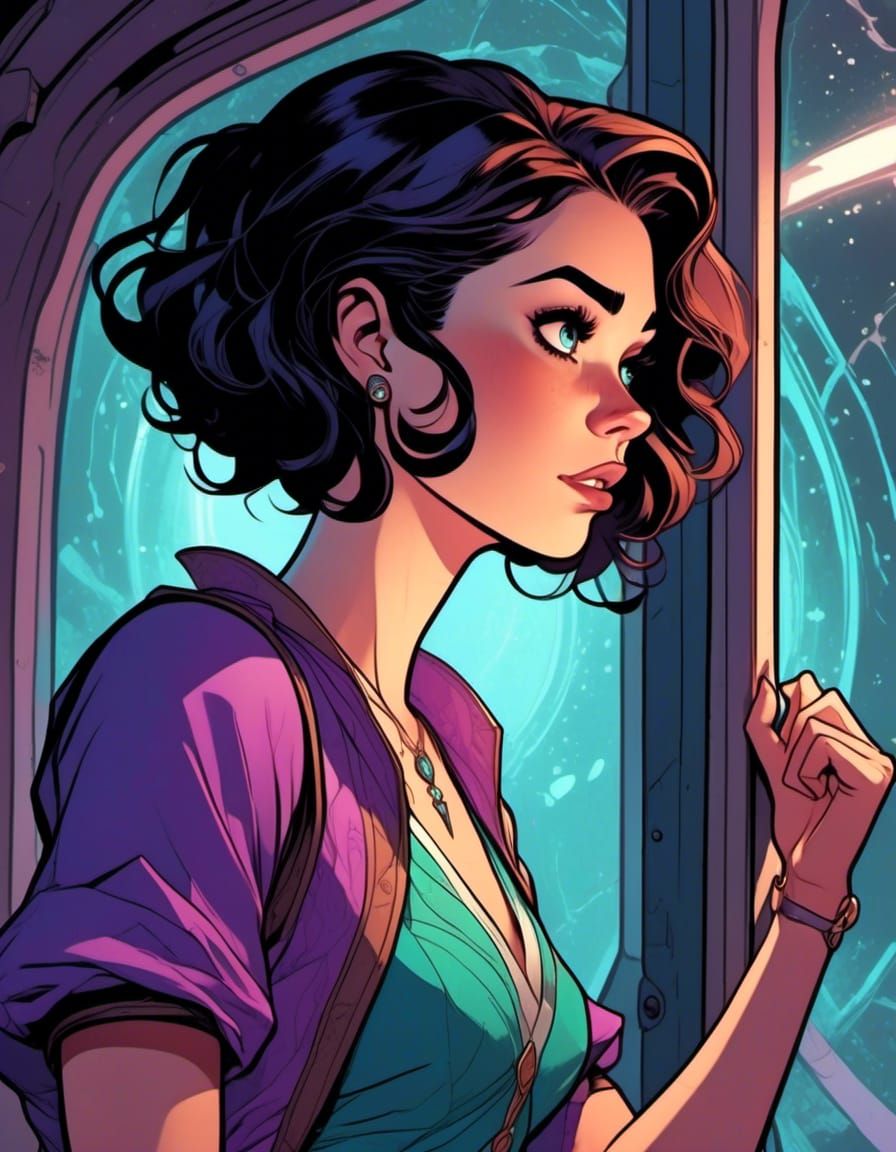 Cartoon Heroine Trapped: Powerpuff Girls Aesthetic