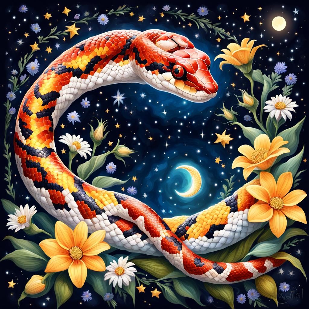 A corn snake