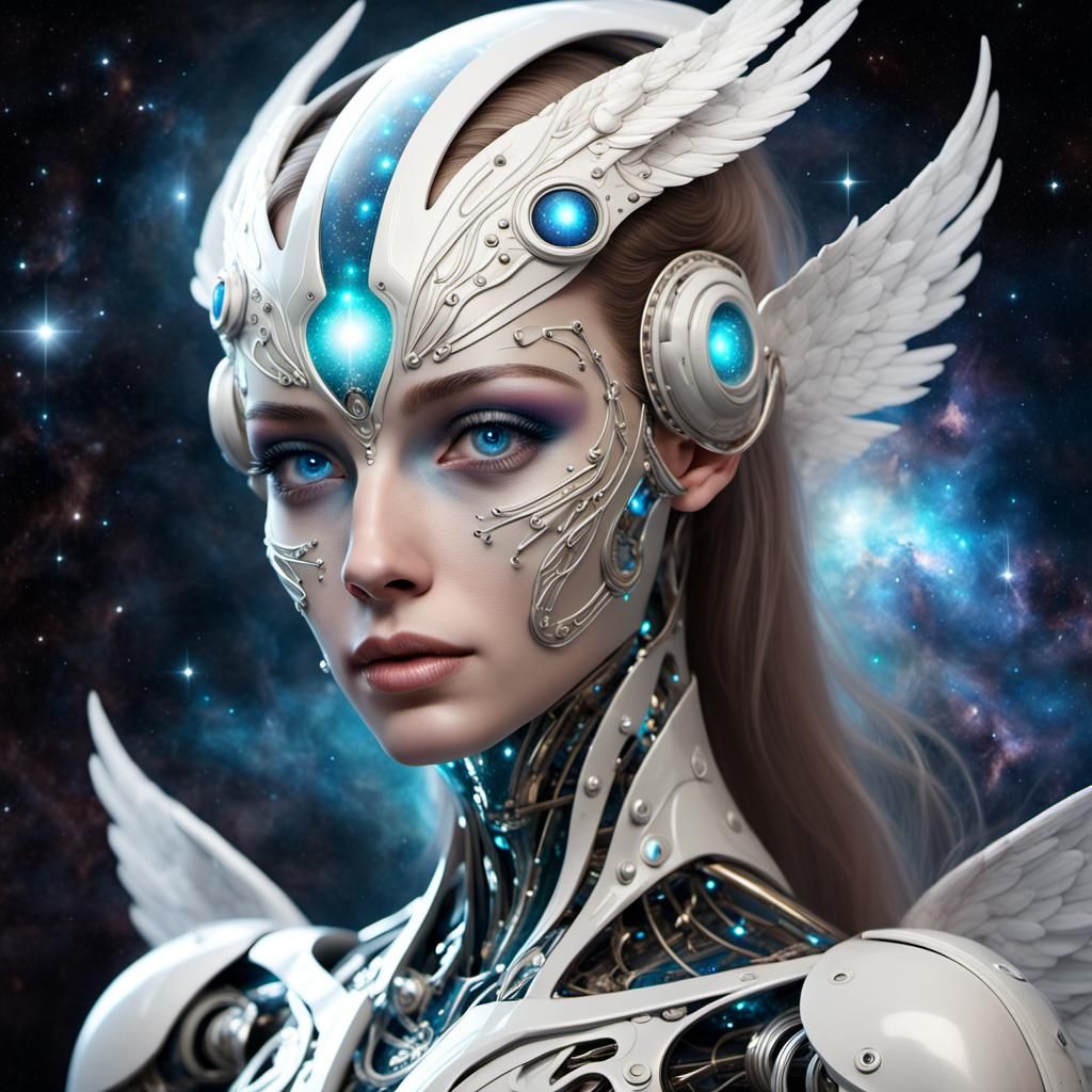 Humanoid angelic cosmic ET