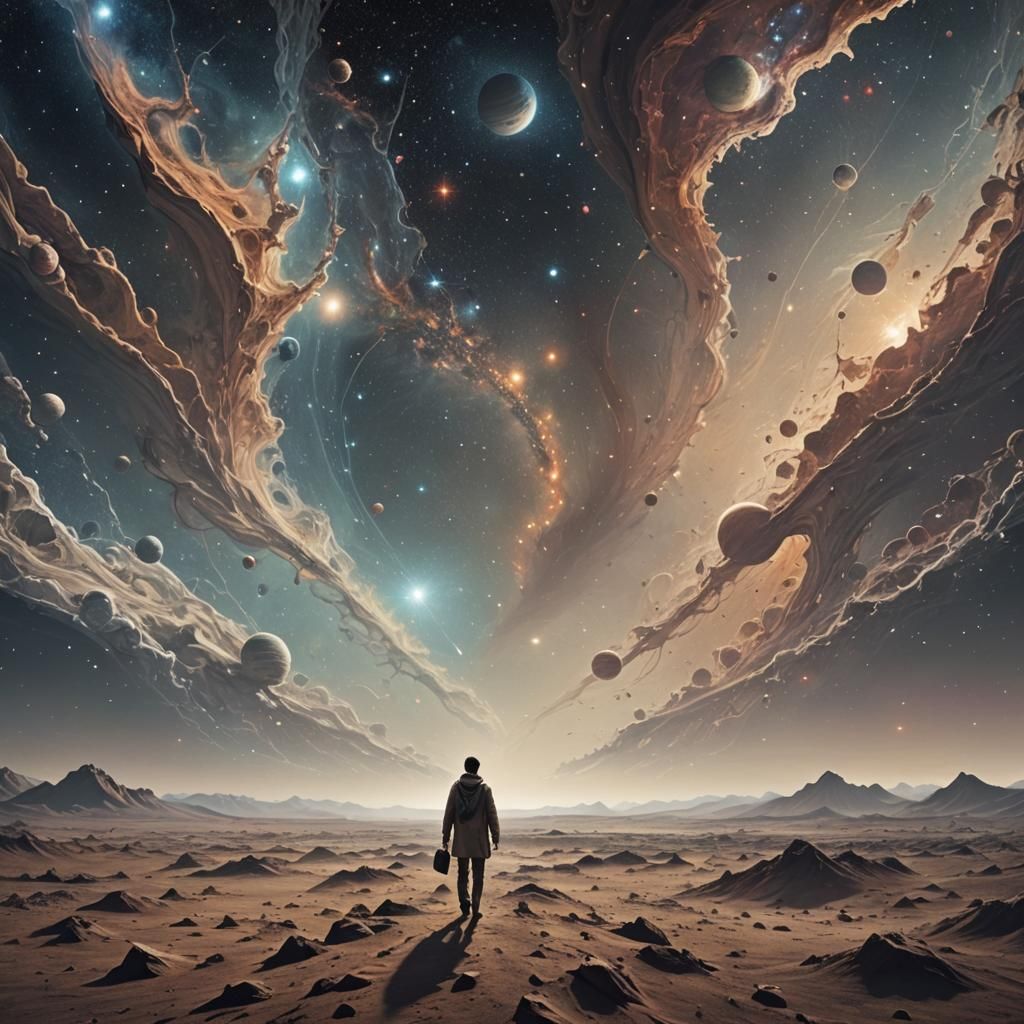 Cosmic Walker: Edge of the Universe in 8K