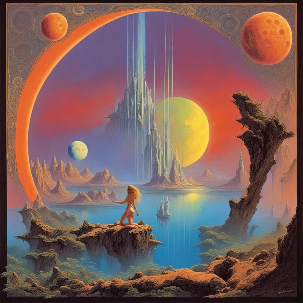 Age of Aquarius: Psychedelic Art Inspired by Roger Dean