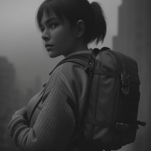 Hyperrealistic Backpack with Intricate Details
