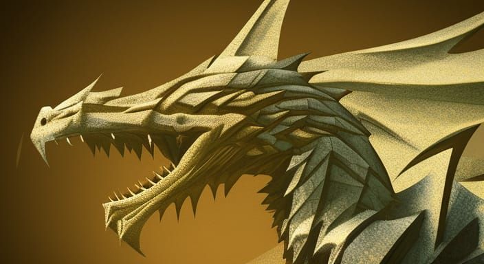 Dragon Mountain: Trending 3D Artstation Render