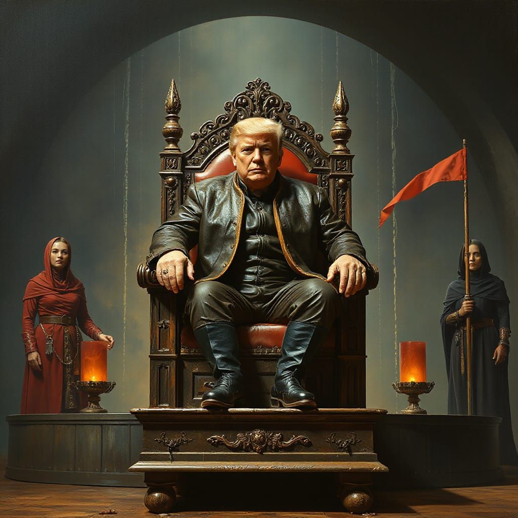 Donald Trump as Baron Harkonnen Concept Art