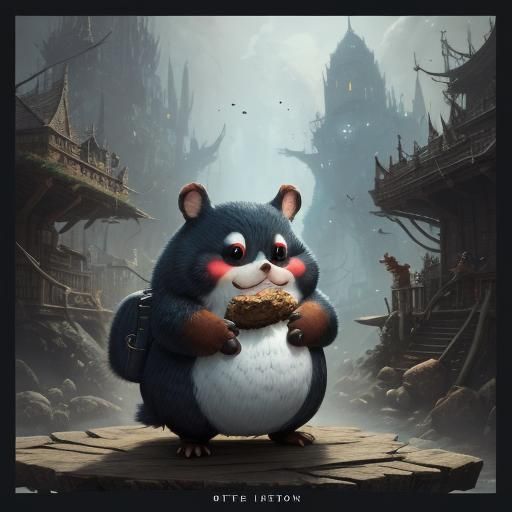 Fantastical Nutty Nibbler Concept Art