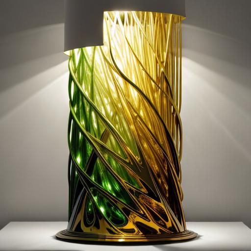 Dramatic Chiaroscuro Image with Intense Lighting