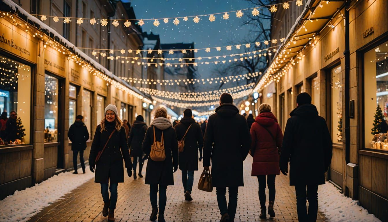 Holiday Magic in Zagreb: Twinkling Lights and Snow