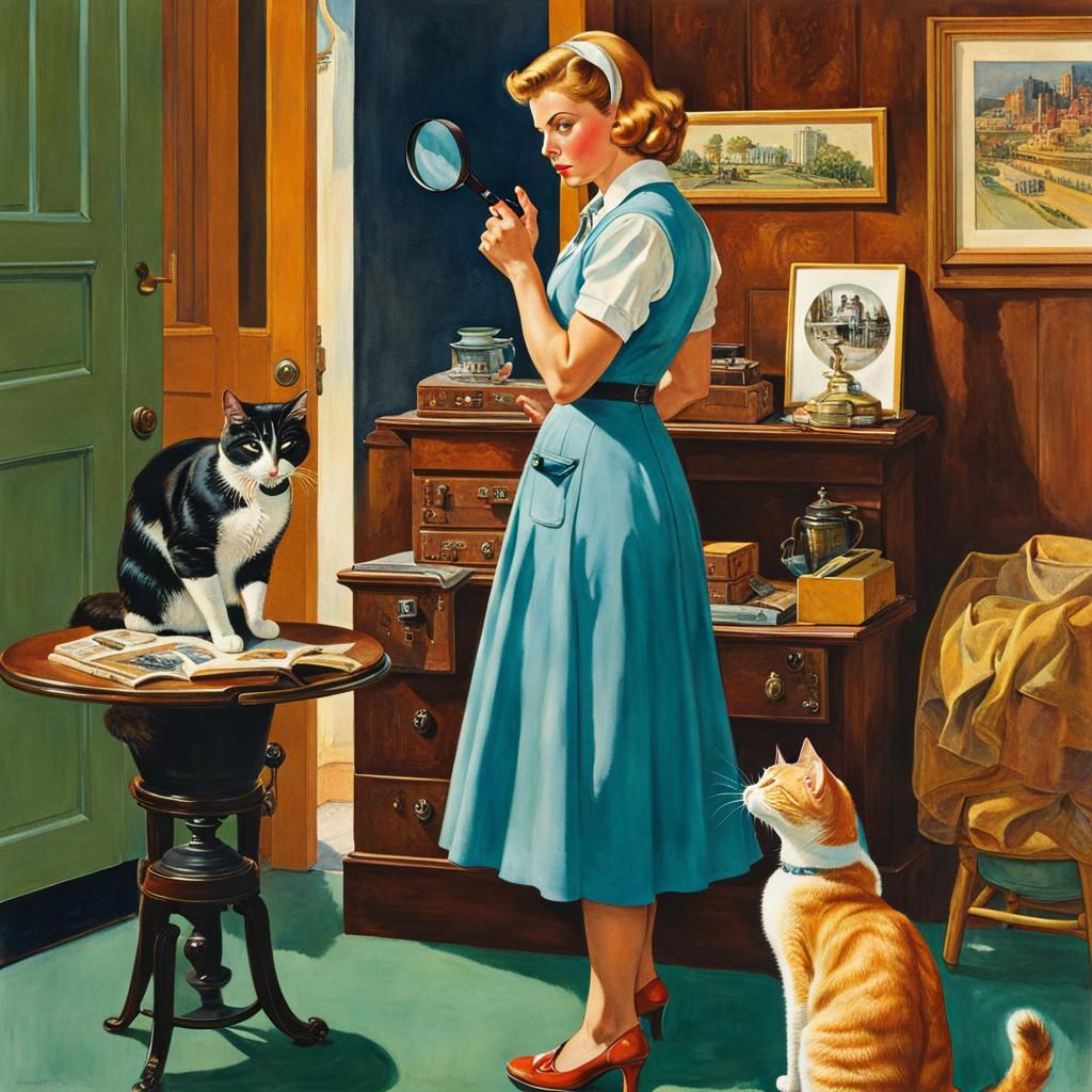 Nancy Drew and the Two Completely Innocent Cats