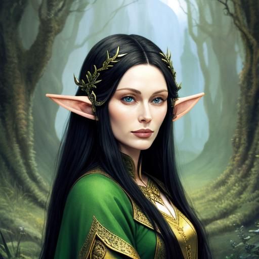 Arwen Undómiel Elf Portrait