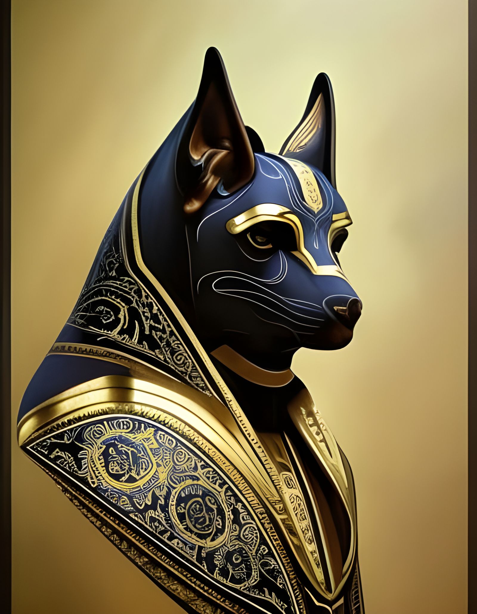 Portrait of Anubis