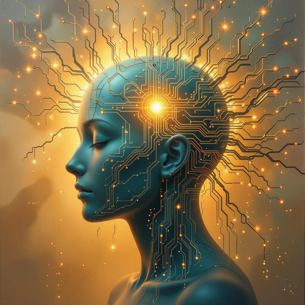 Surreal Head Merging with Light Circuits and Roots