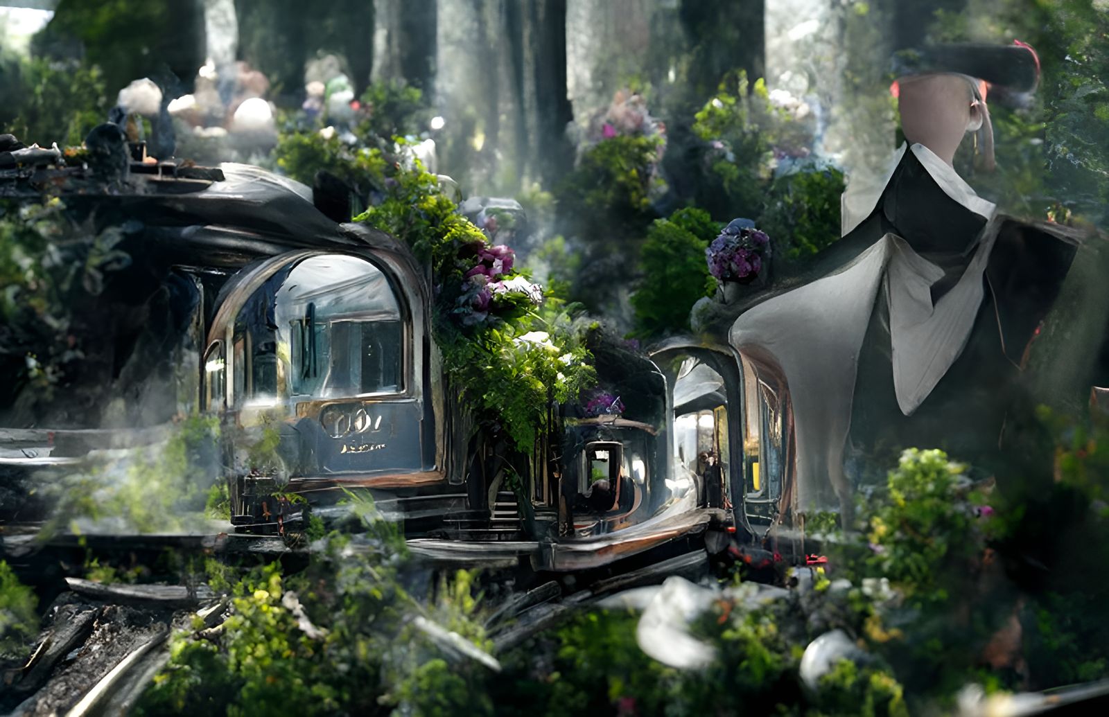 Orient Express Navigates Fairy Tale Hedge Maze