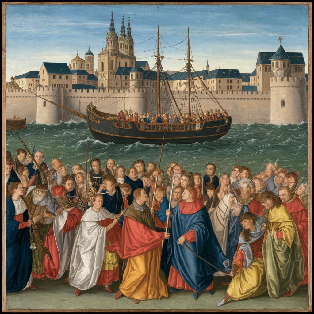 Arrival of Saint Ursula in Cologne