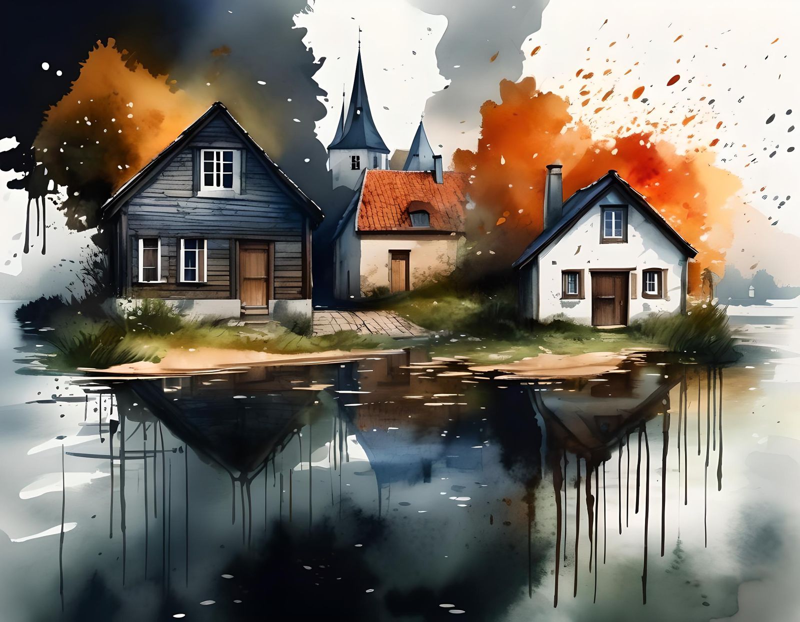 Ce petit village en Thuringe - Dieses kleine Dorf in Thüring...