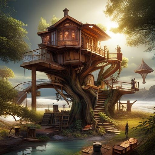 Imaginative Treehouse Designs: City, Lair, and More