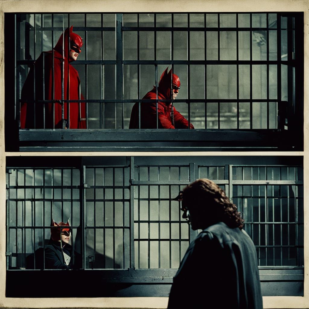 Batwoman Confronts the Notorious Carmine Falcone in a Cinema...
