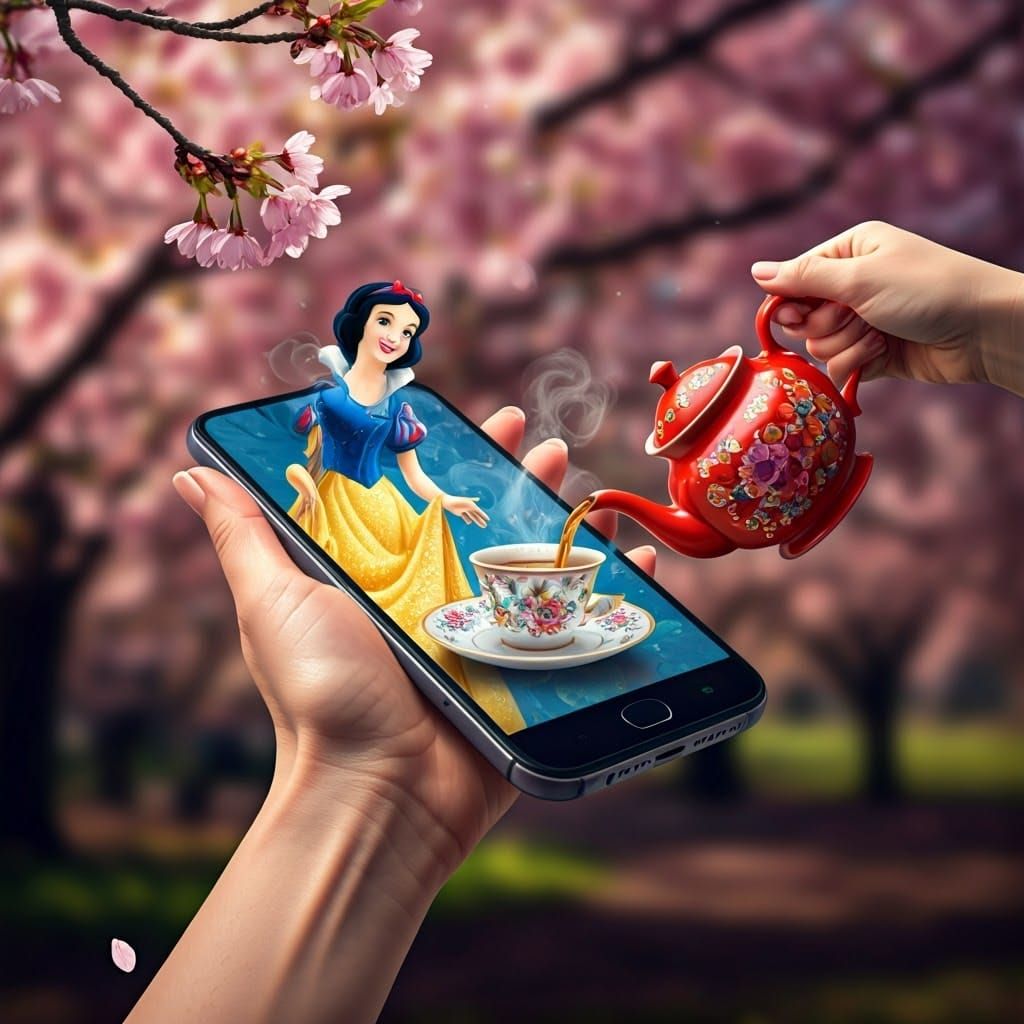 A beautiful, smiling Snow White Portrait from Disney's, .......Your Favorite Character in Real Life