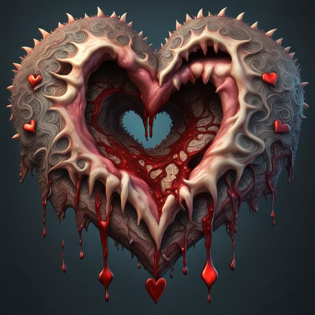 Love bites, love bleeds