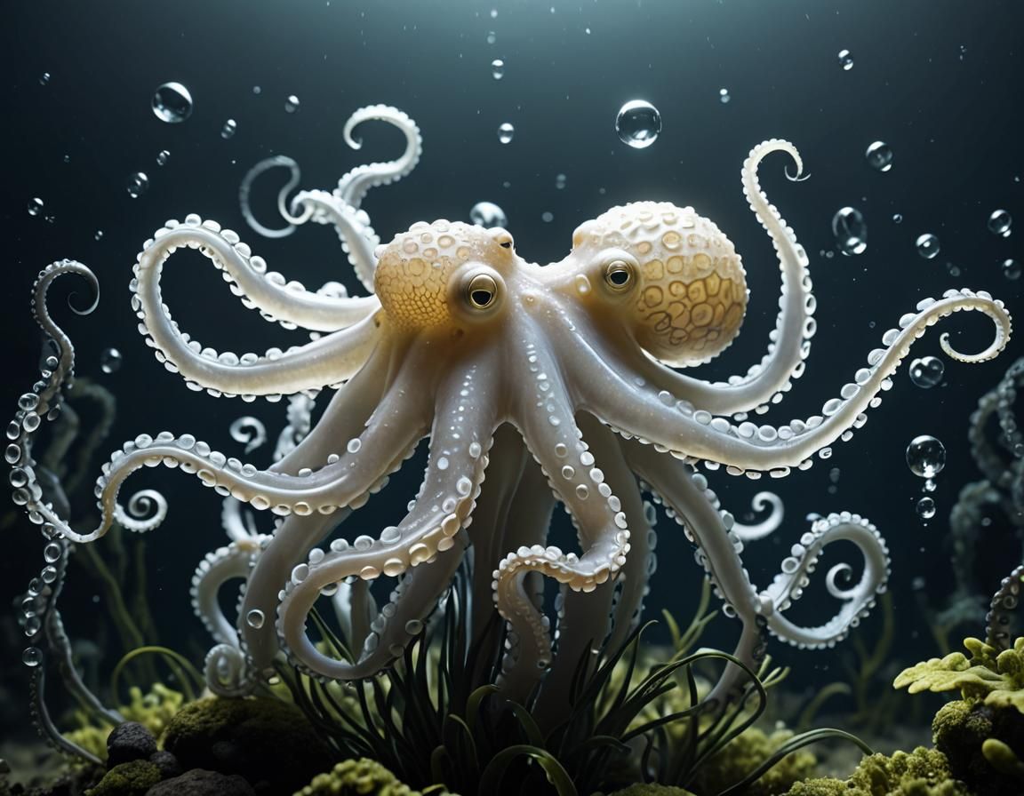 (according to the silhouette of the octopus