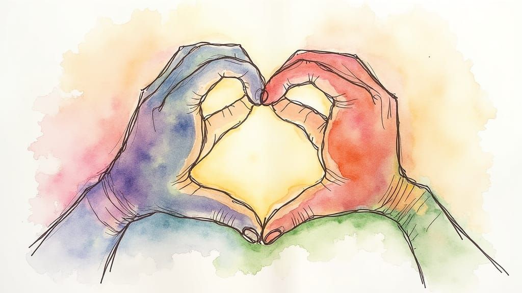 Color Pencil Art: Compassion, Grace, and Loving Your Neighbo...