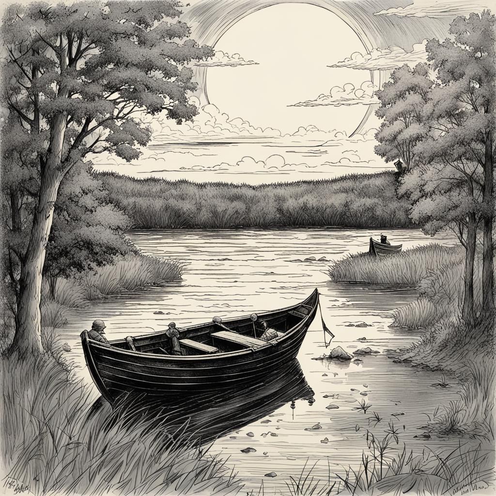 Lewis Carroll: A Boat, Beneath a Sunny Sky