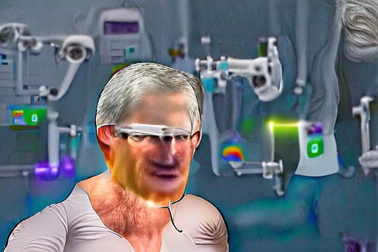 Tim Cook with X-Ray Goggles: Humorous Rating
