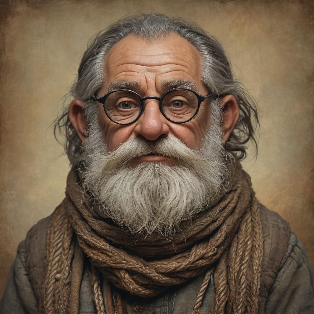 Robust Dwarf Healer in Earth-Toned Splendor