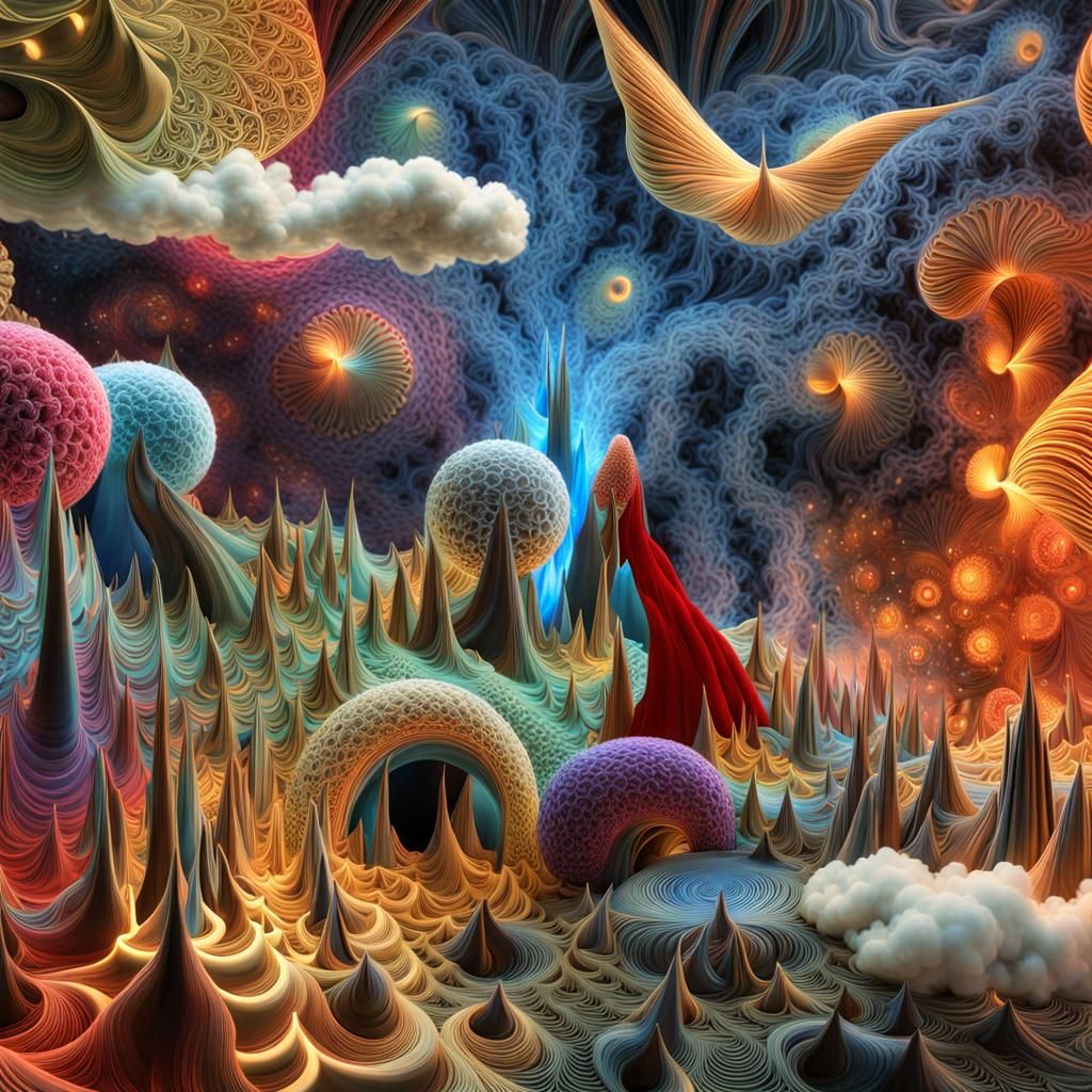 Luminous StarWave in 3D Celtic Style