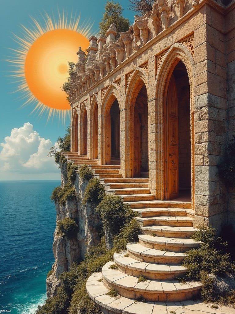 Incessant Montage of Weird Doorways Trance Reward Enigma