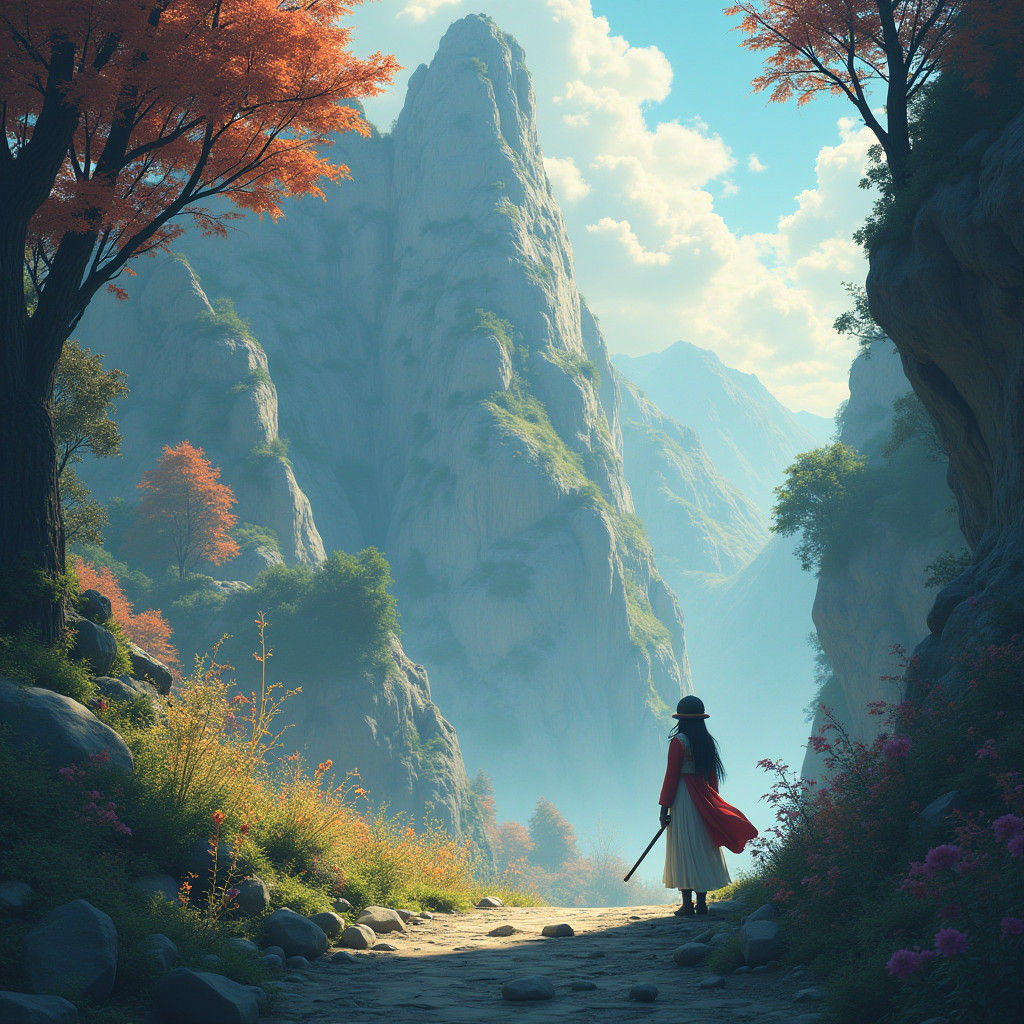 Painterly Anime Fantasy Art in 8K Resolution
