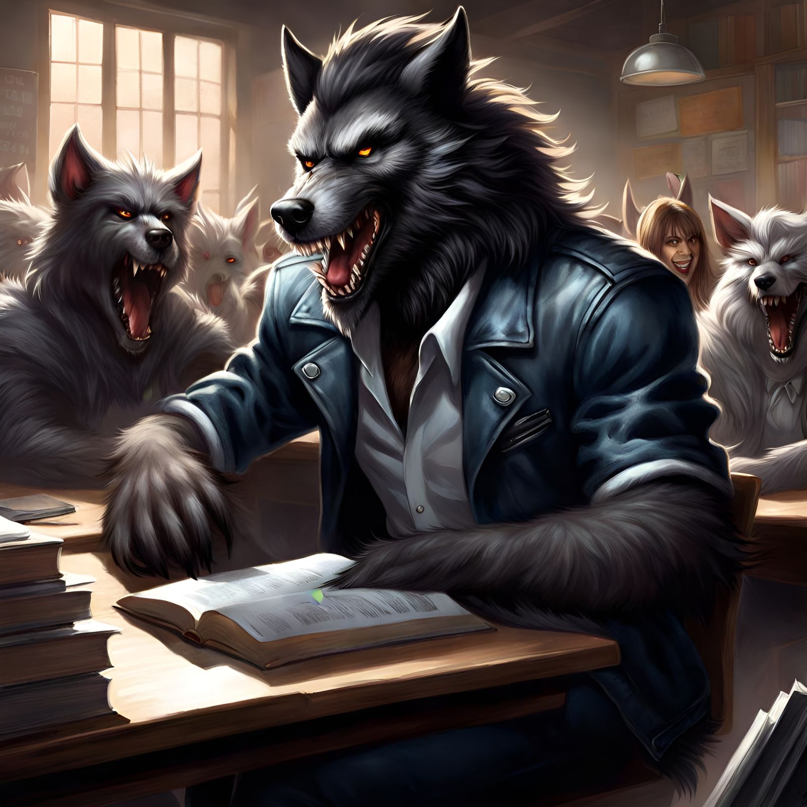 Lycaon Academia! Now..Spell It With Me -  ΛΥΚΑΙΩΝ