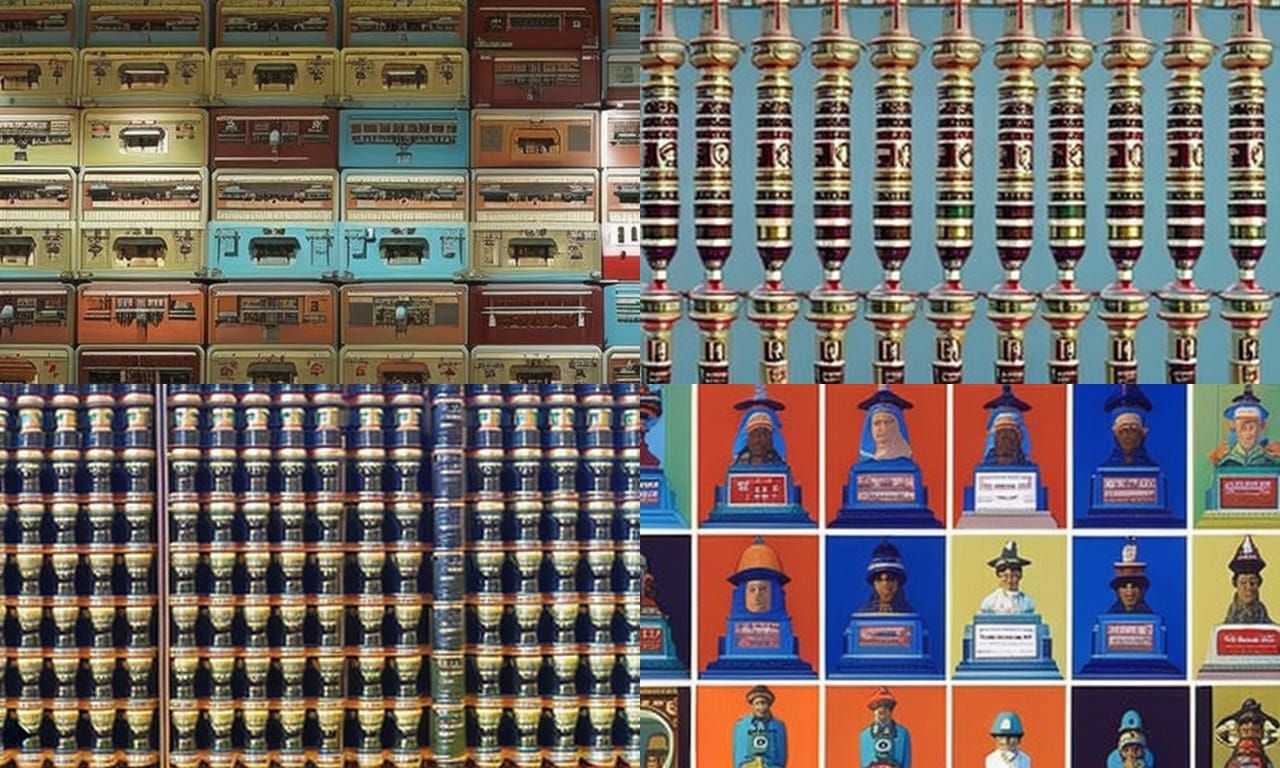 Surreal Canned Food Still Life, Moebius Style