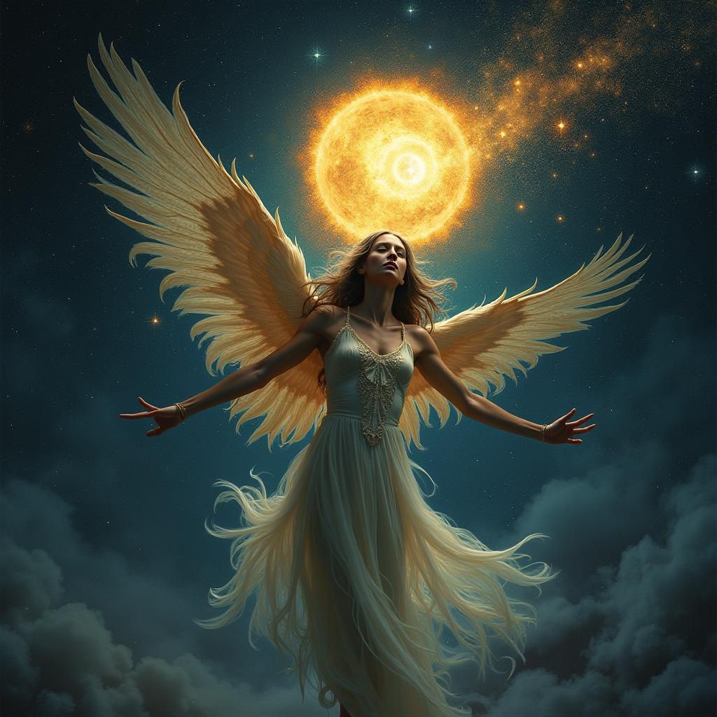 Grand conjunction feather fairy