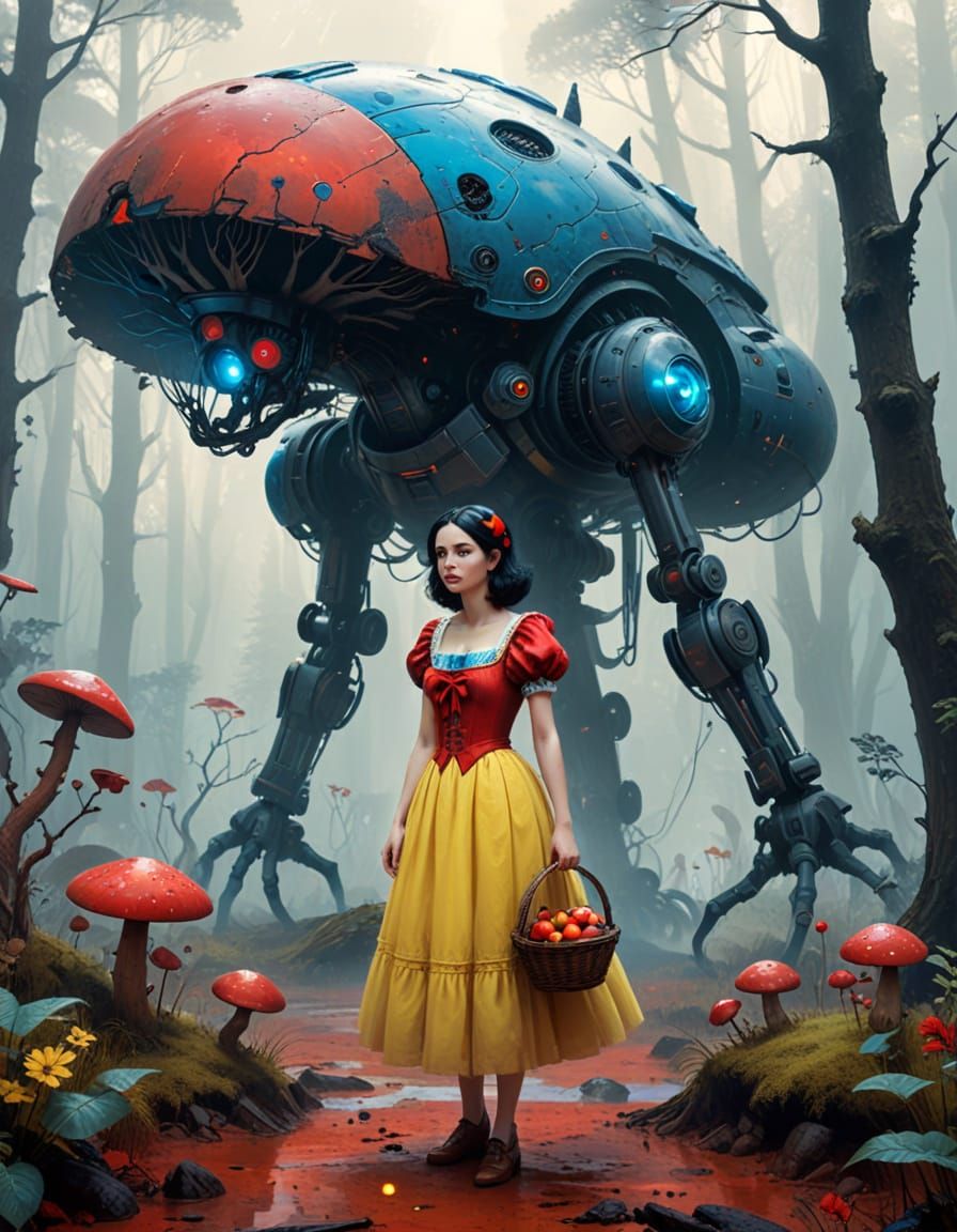 Snow White on alien World