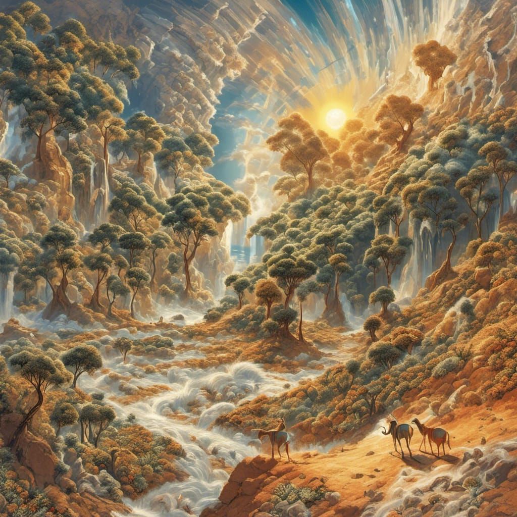 Radiant New Earth Emerges from Old Earth