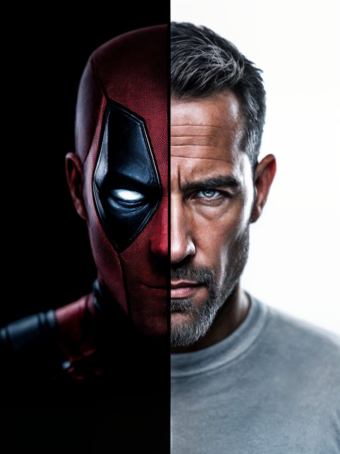 Split Personality Deadpool and Wade Wilson